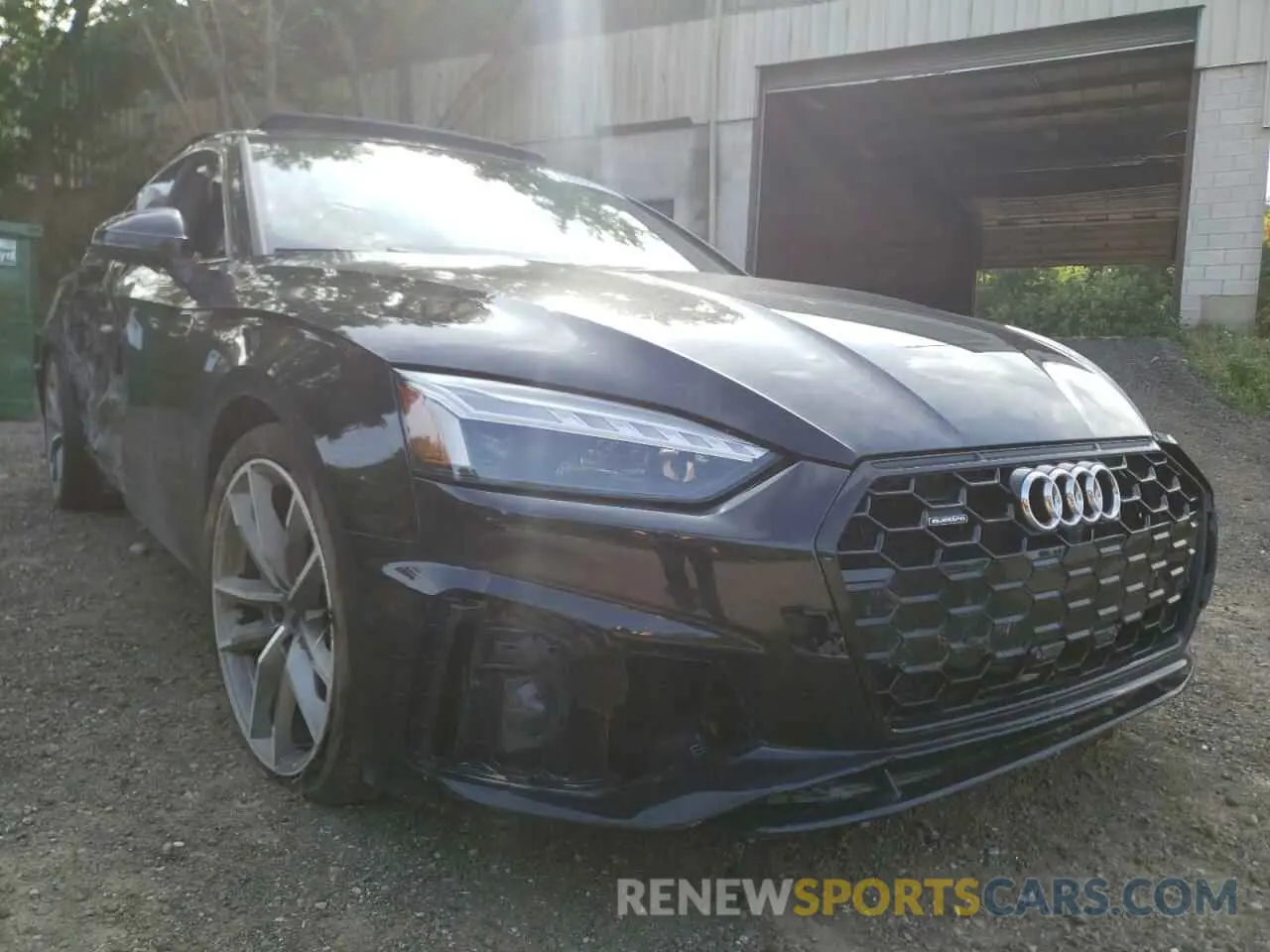 1 fotografías del automóvil dañado WAUFACF57MA039550 AUDI A5 2021