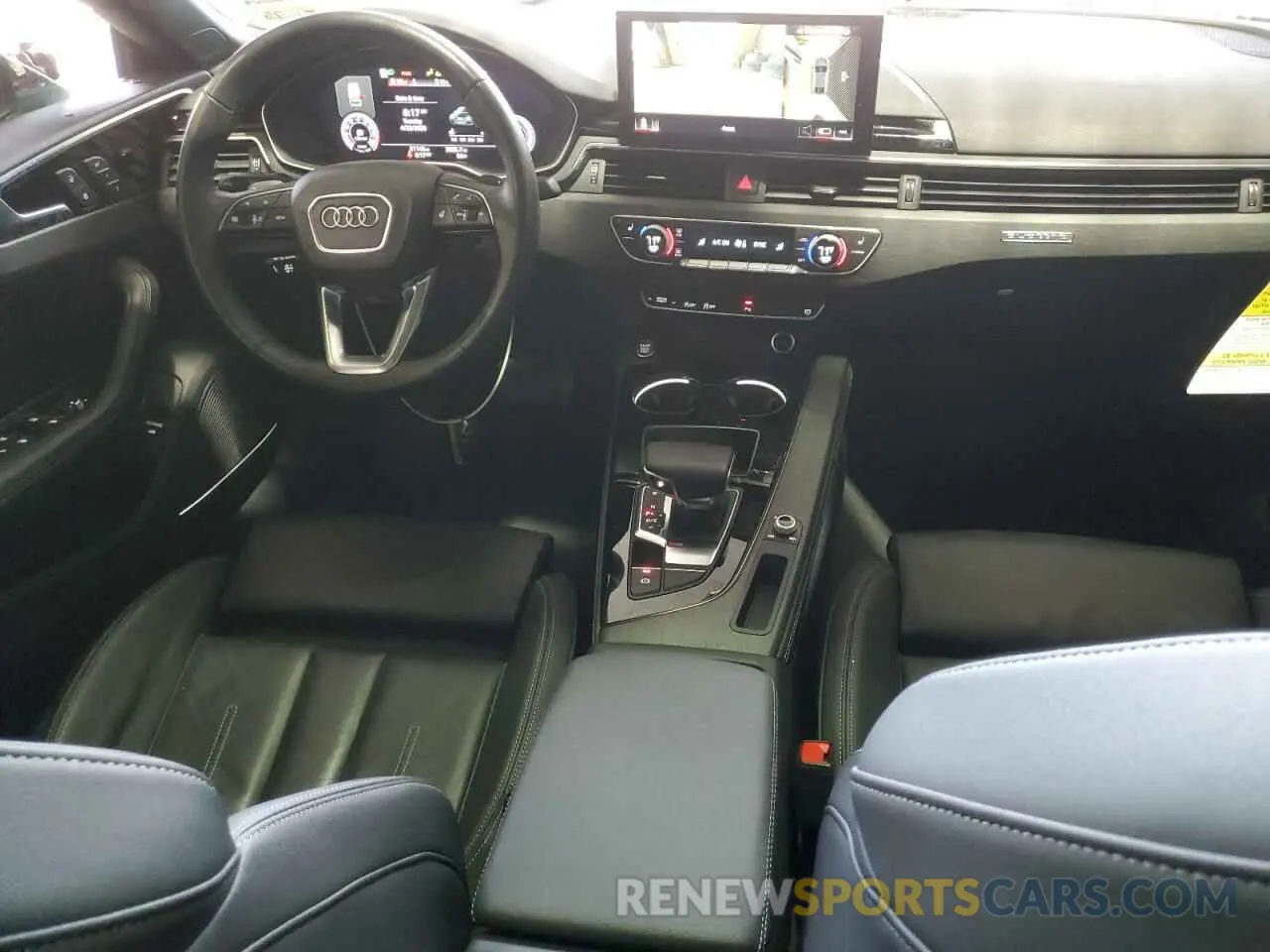 8 fotografías del automóvil dañado WAUFACF5XMA050168 AUDI A5 2021