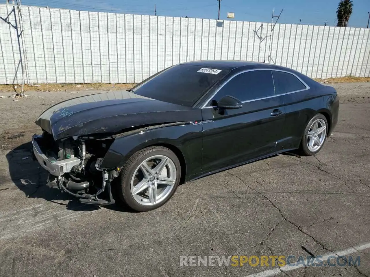1 fotografías del automóvil dañado WAUSAAF5XMA009039 AUDI A5 2021