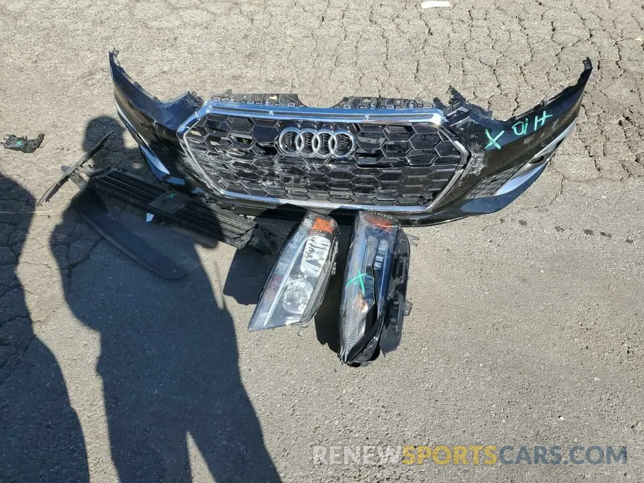 12 fotografías del automóvil dañado WAUSAAF5XMA009039 AUDI A5 2021