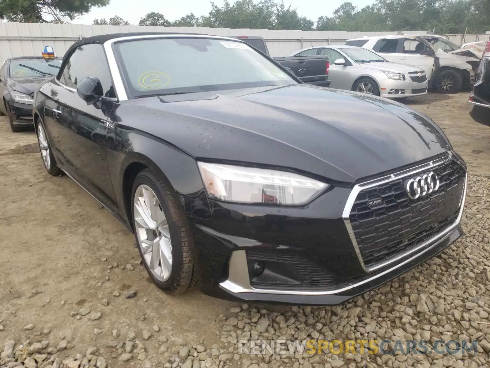 1 fotografías del automóvil dañado WAUWAGF53MN005119 AUDI A5 2021