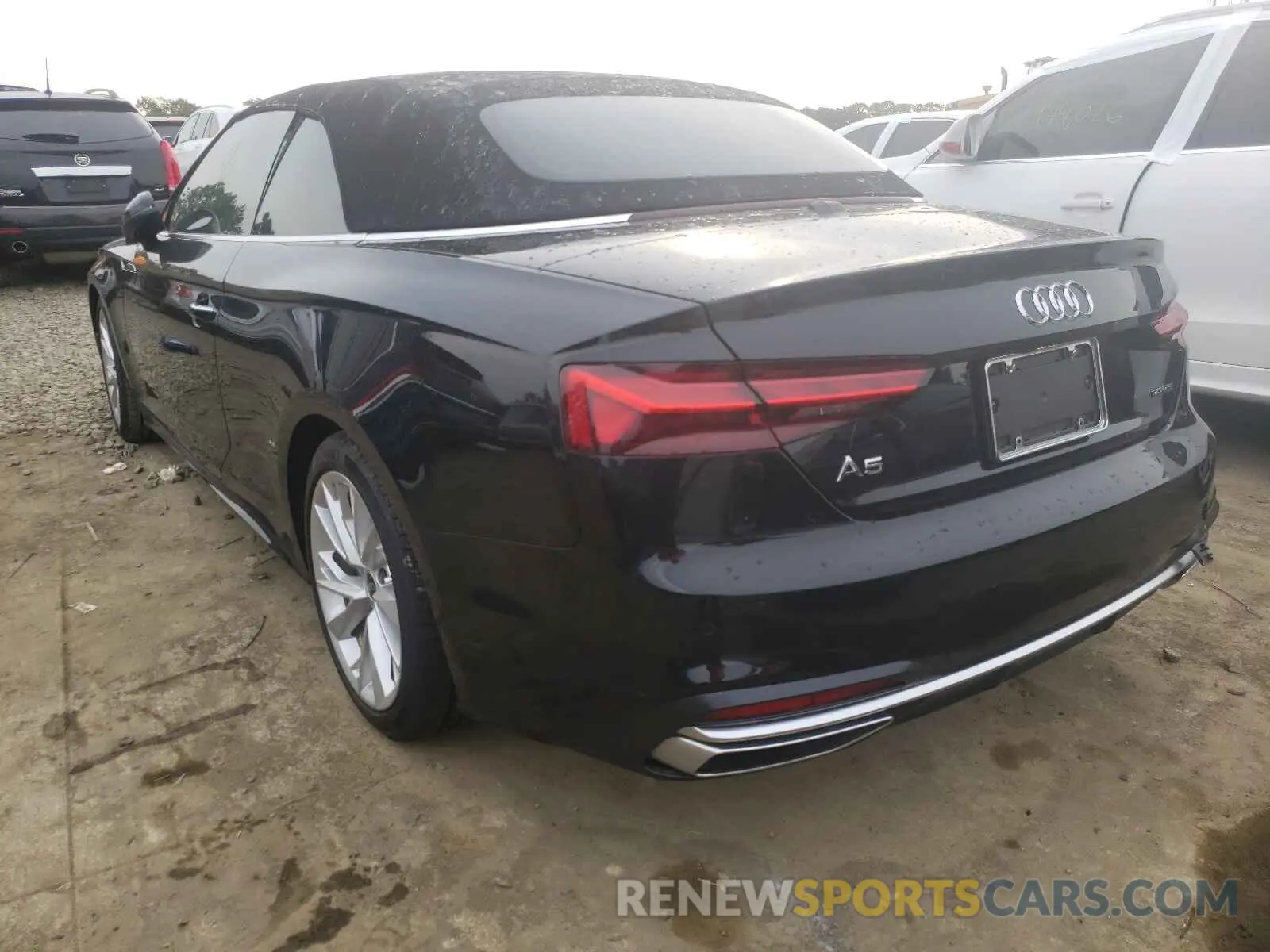 3 fotografías del automóvil dañado WAUWAGF53MN005119 AUDI A5 2021