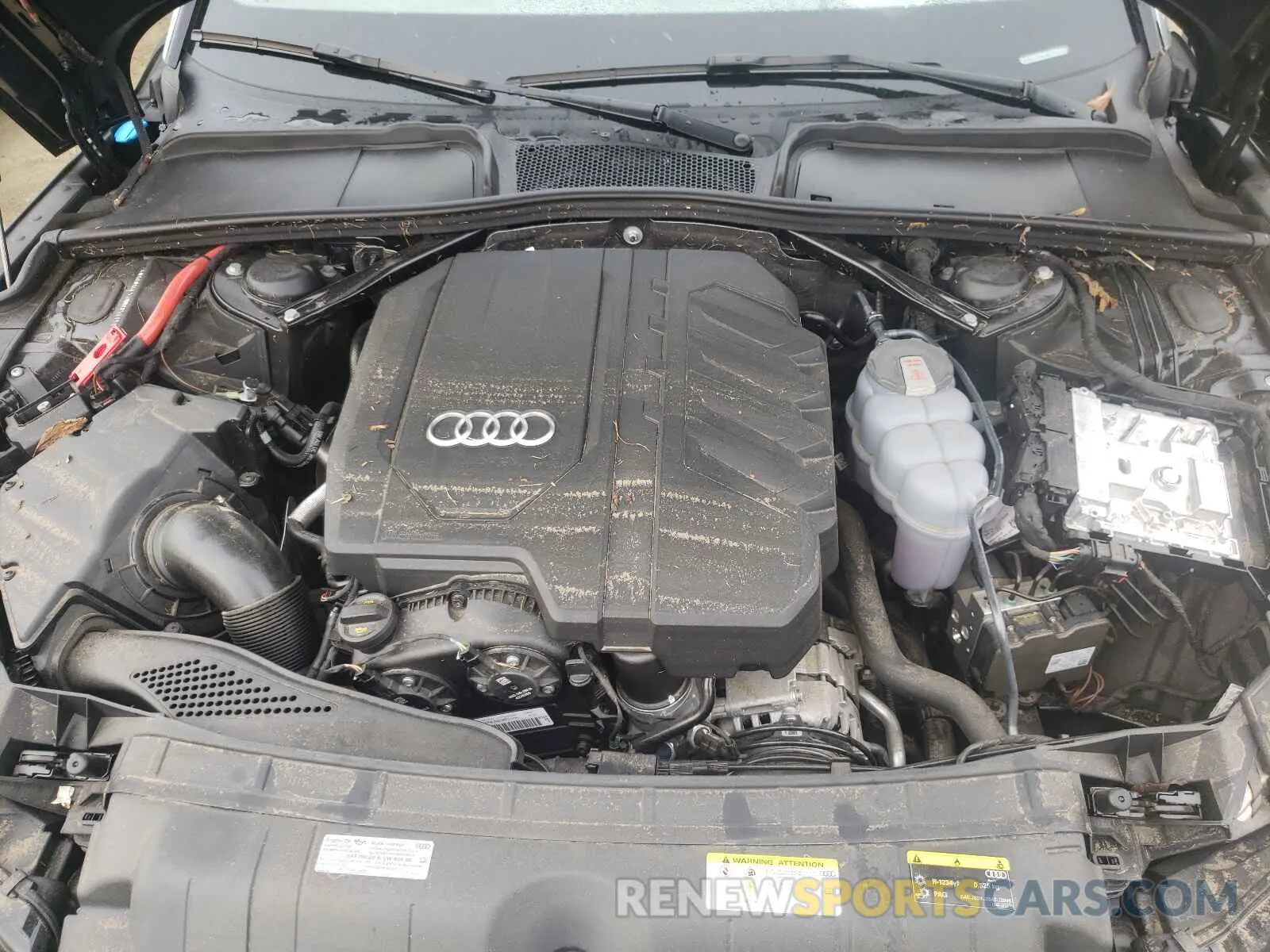 7 fotografías del automóvil dañado WAUWAGF53MN005119 AUDI A5 2021