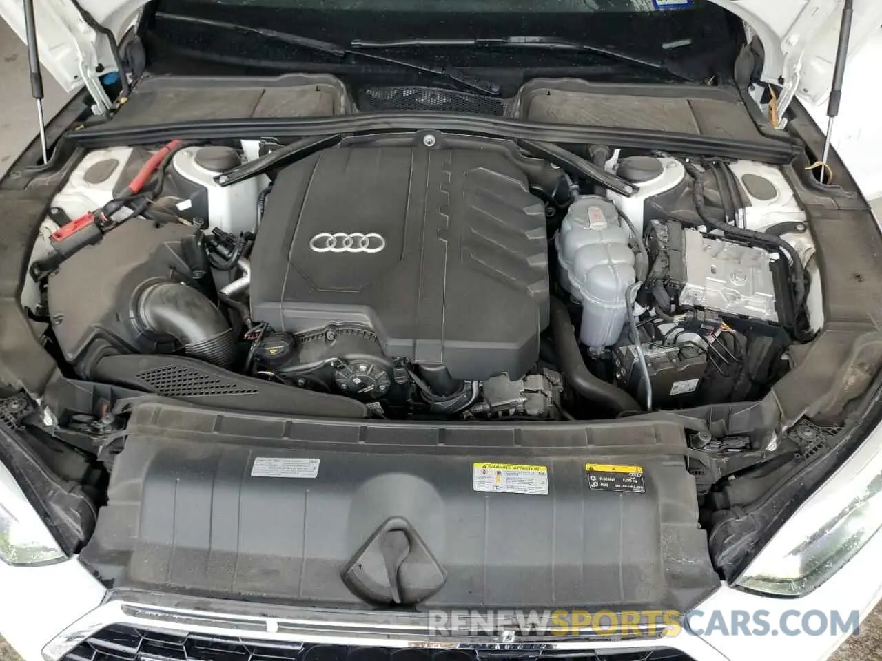 11 fotografías del automóvil dañado WAUWAGF55MN001301 AUDI A5 2021