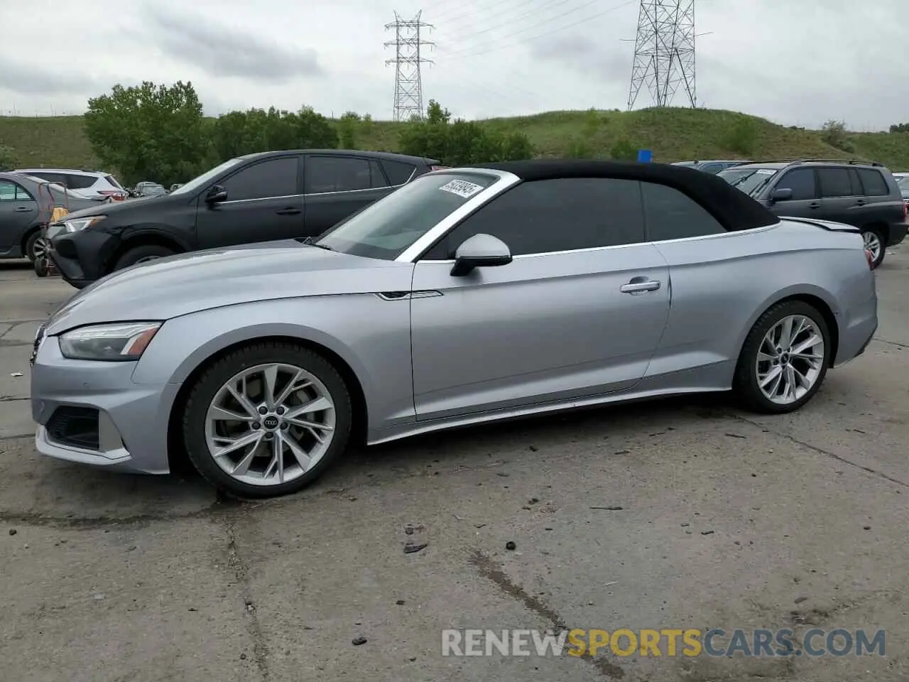 1 fotografías del automóvil dañado WAUWAGF55MN006904 AUDI A5 2021