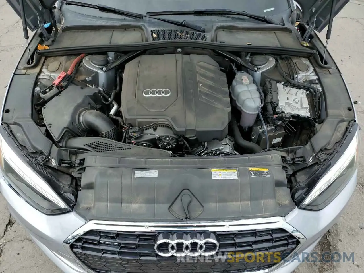 11 fotografías del automóvil dañado WAUWAGF55MN006904 AUDI A5 2021