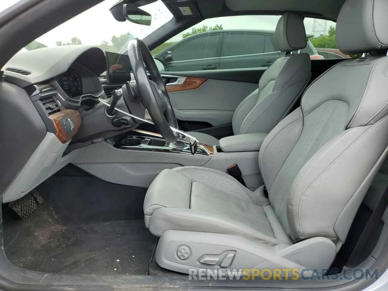 7 fotografías del automóvil dañado WAUWAGF55MN006904 AUDI A5 2021