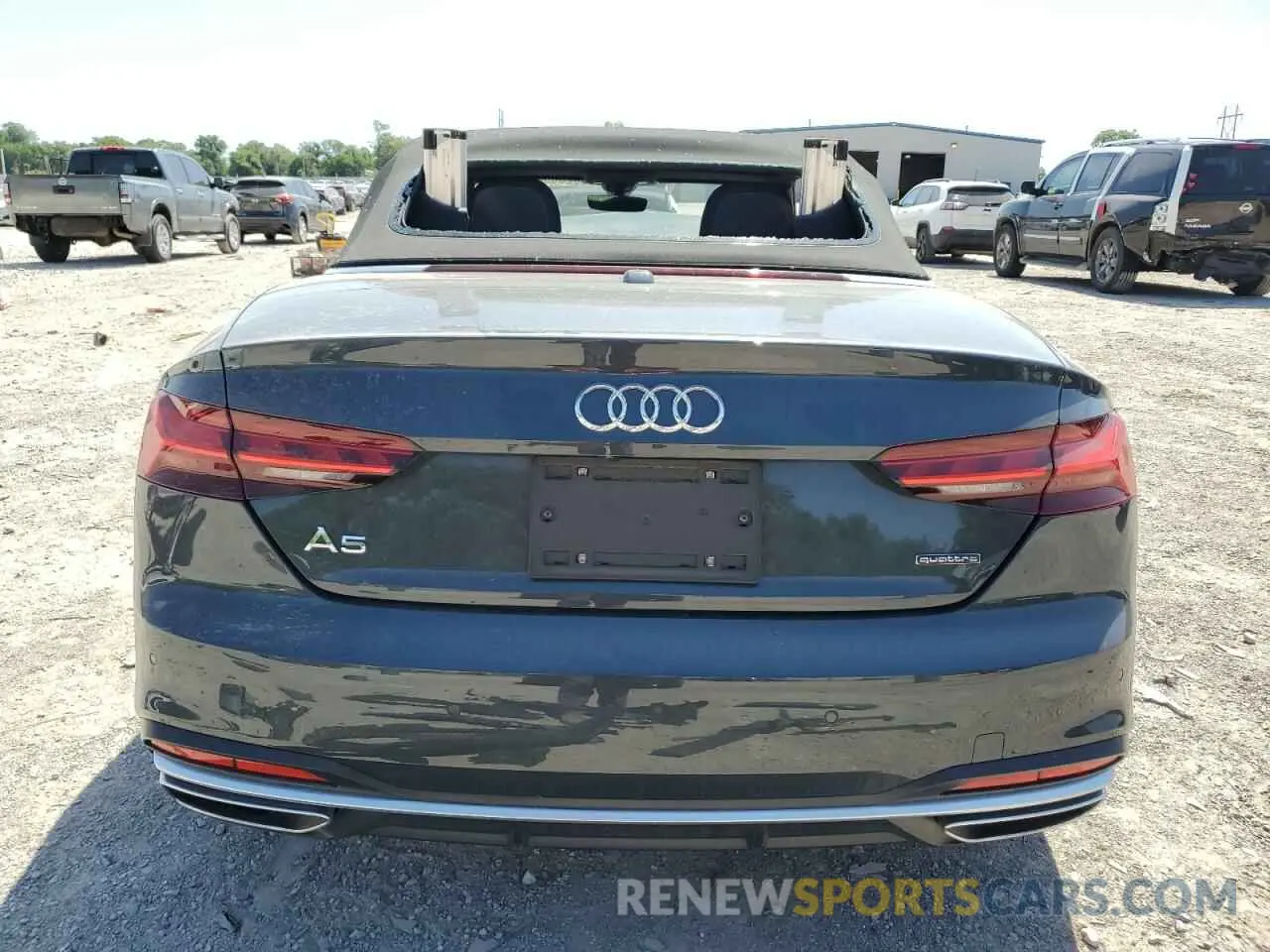 6 fotografías del automóvil dañado WAUWAGF56MN004871 AUDI A5 2021