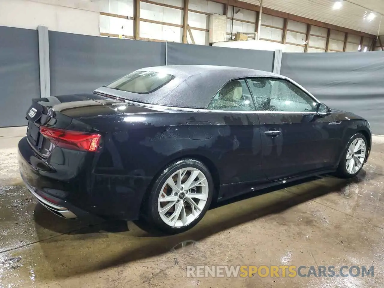 3 fotografías del automóvil dañado WAU2AGF58NN005861 AUDI A5 2022