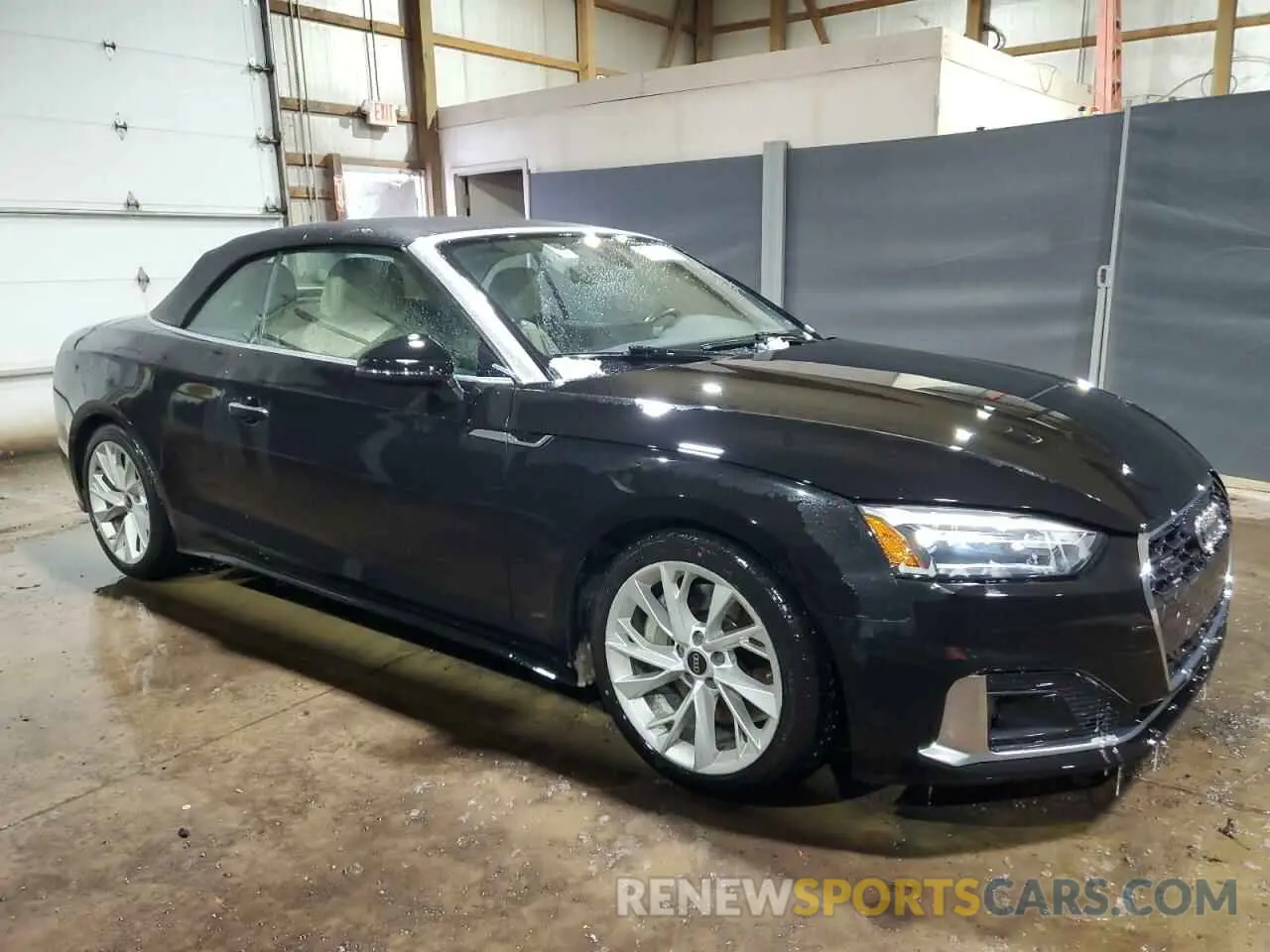 4 fotografías del automóvil dañado WAU2AGF58NN005861 AUDI A5 2022