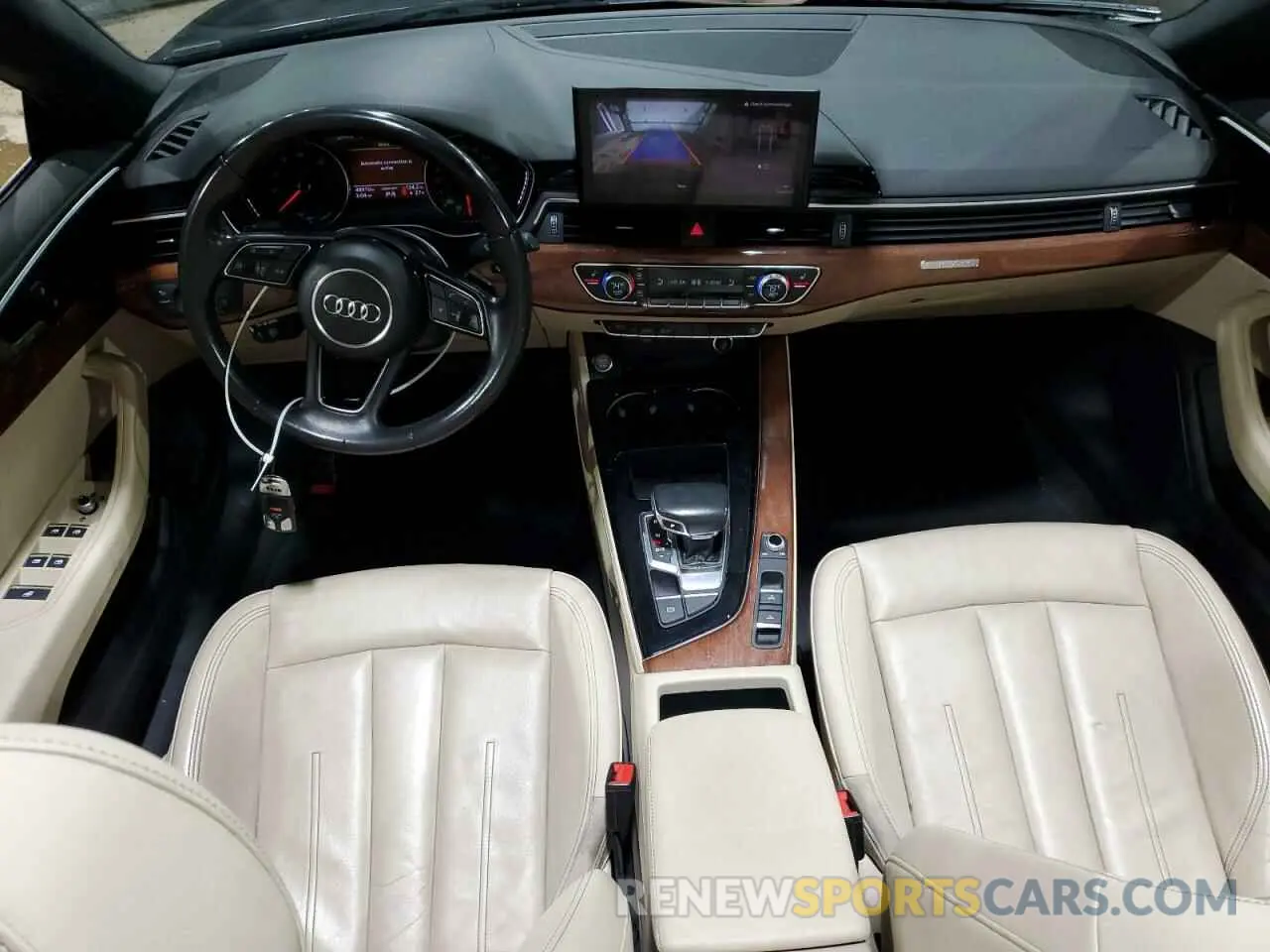 8 fotografías del automóvil dañado WAU2AGF58NN005861 AUDI A5 2022