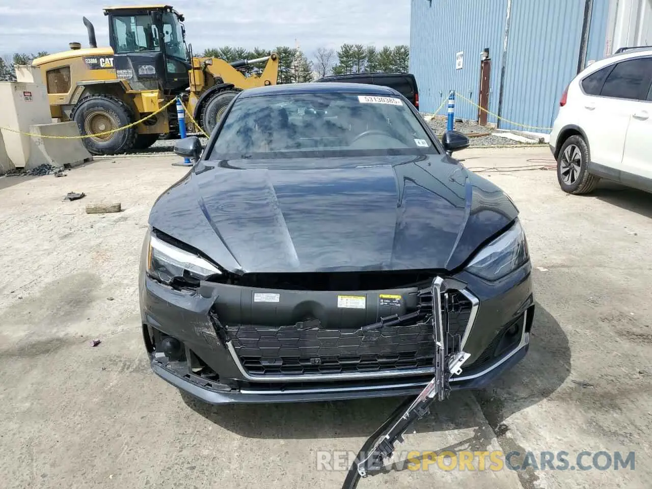 5 fotografías del automóvil dañado WAUABCF58NA027979 AUDI A5 2022