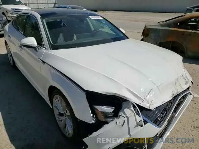 10 fotografías del automóvil dañado WAUABDF56NA003489 AUDI A5 2022