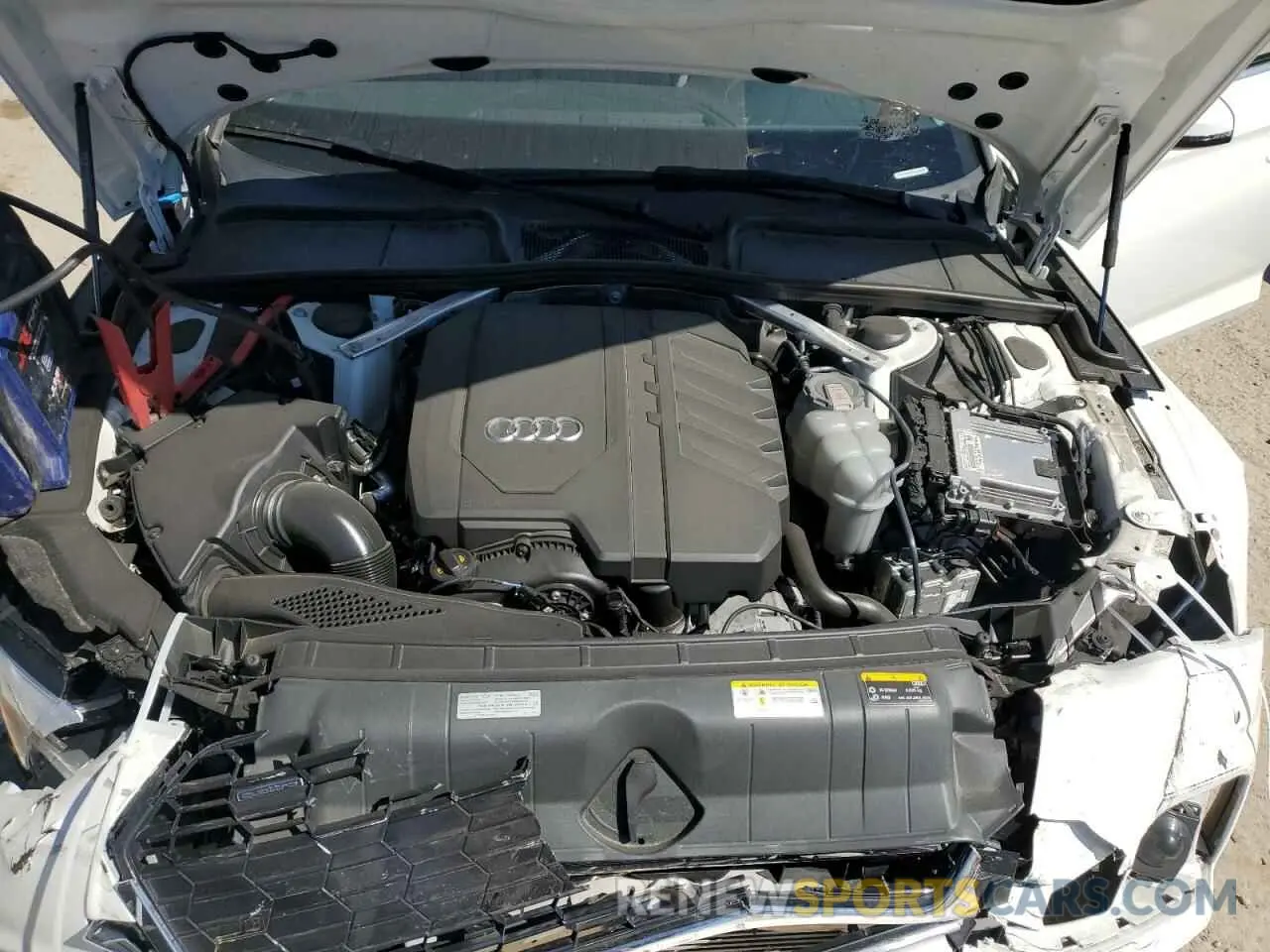 12 fotografías del automóvil dañado WAUABDF56NA003489 AUDI A5 2022