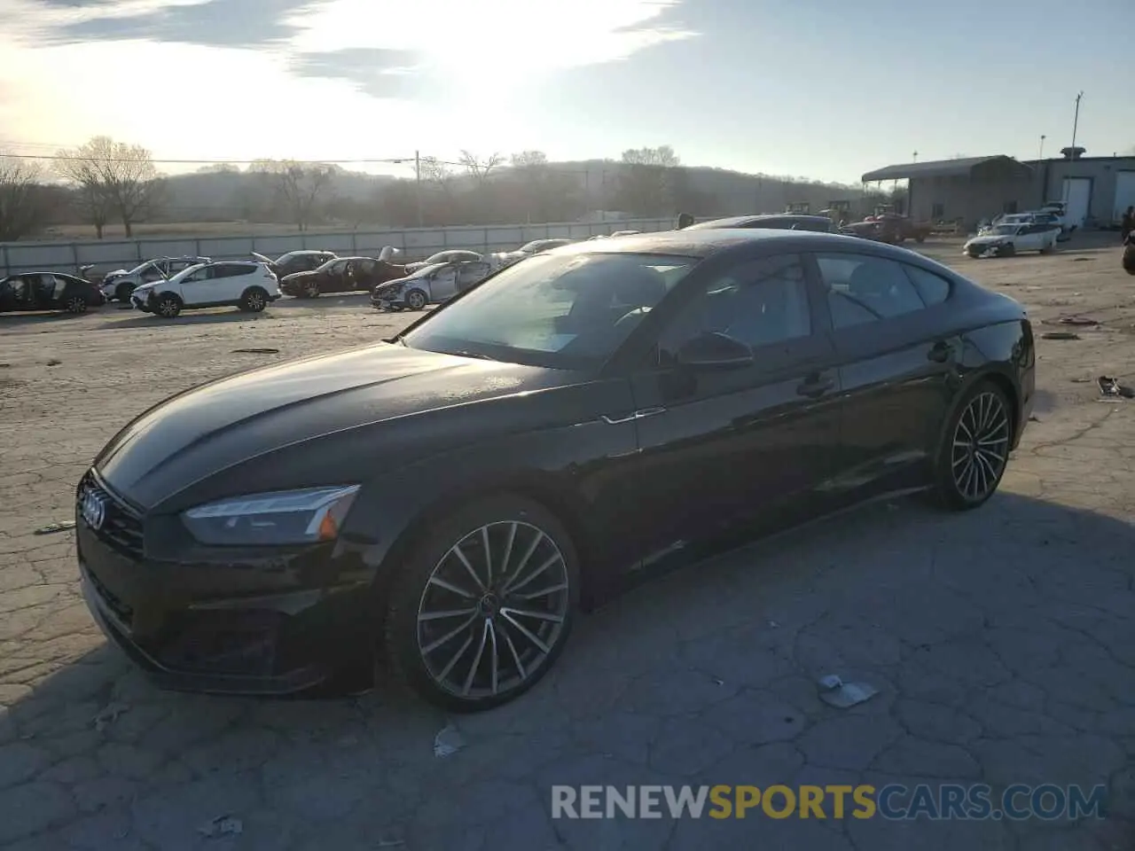 1 fotografías del automóvil dañado WAUCBCF52NA029266 AUDI A5 2022