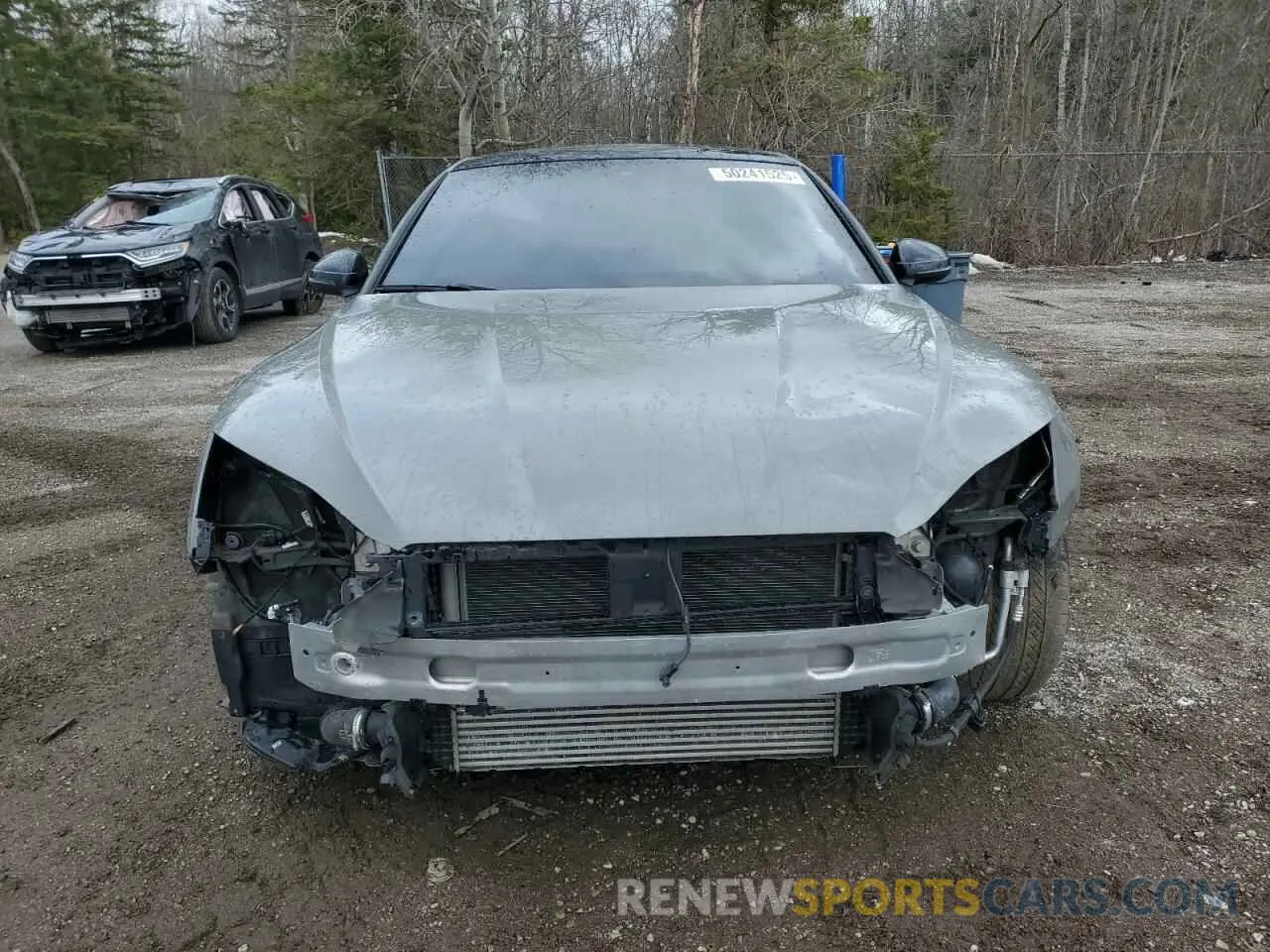 5 fotografías del automóvil dañado WAUEACF55NA020024 AUDI A5 2022