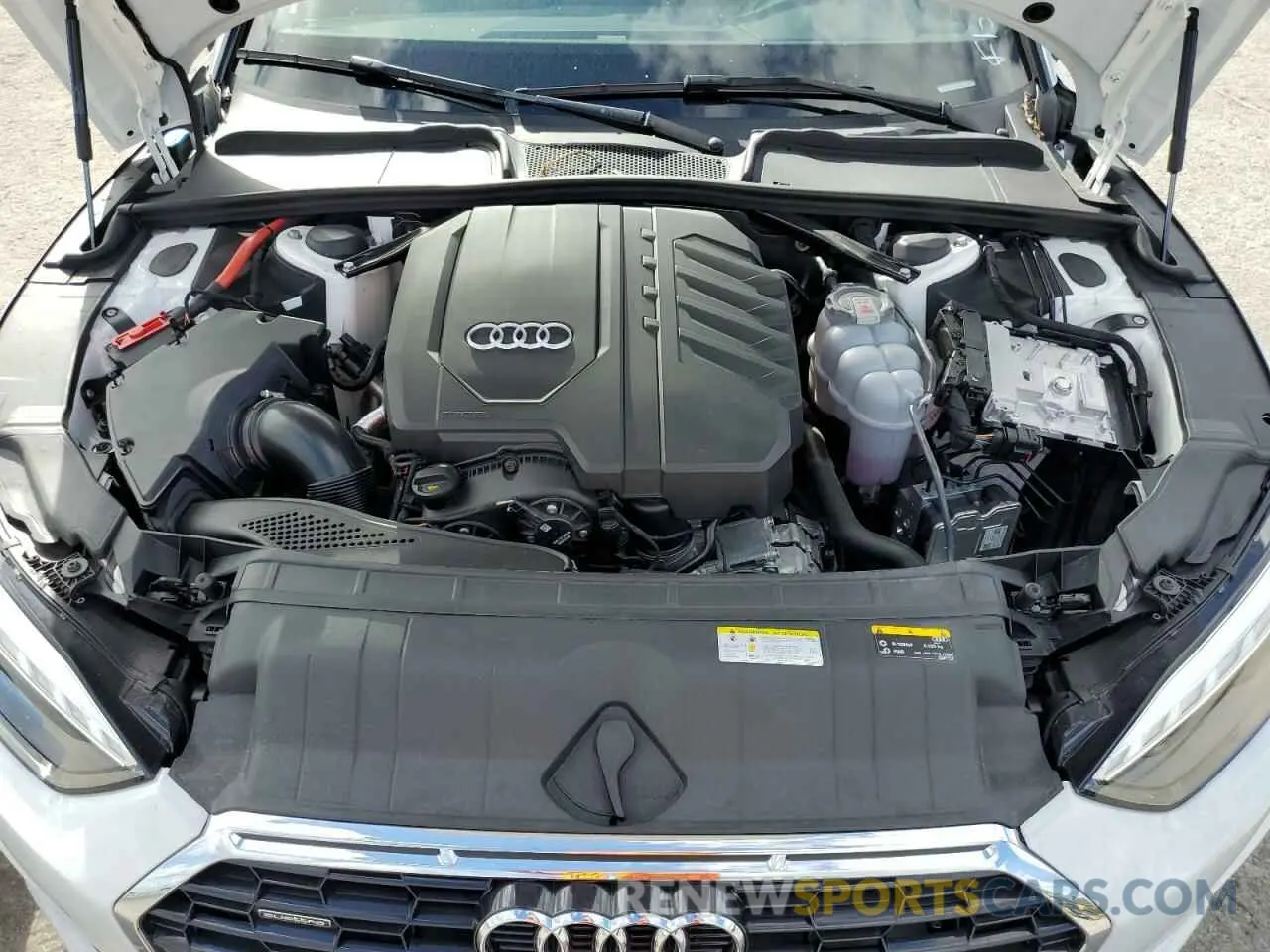 7 fotografías del automóvil dañado WAUWAGF51NN002186 AUDI A5 2022