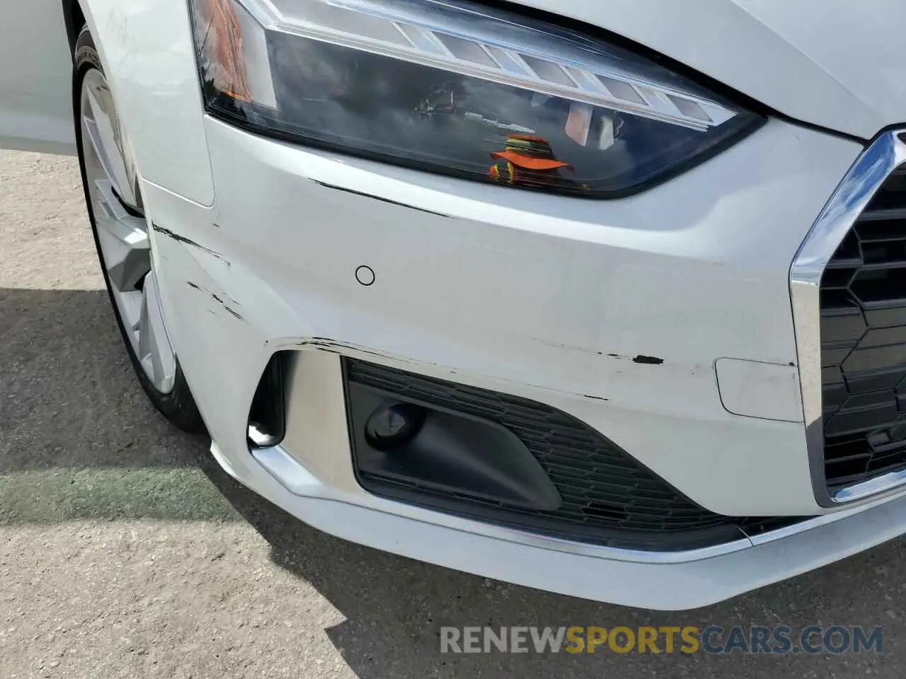 9 fotografías del automóvil dañado WAUWAGF51NN002186 AUDI A5 2022
