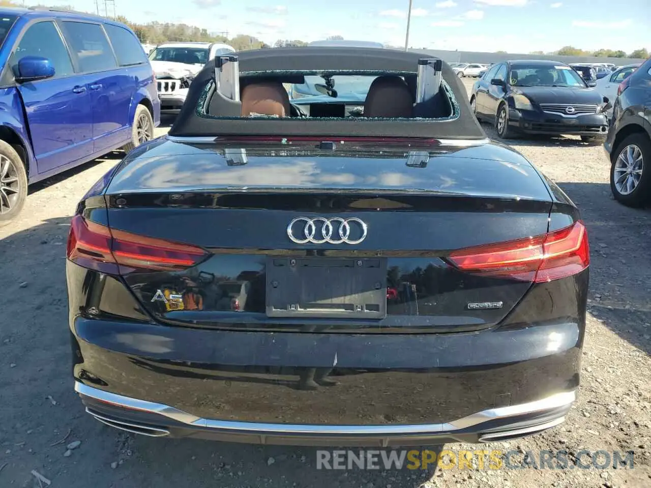 6 fotografías del automóvil dañado WAU4AGF56PN005871 AUDI A5 2023