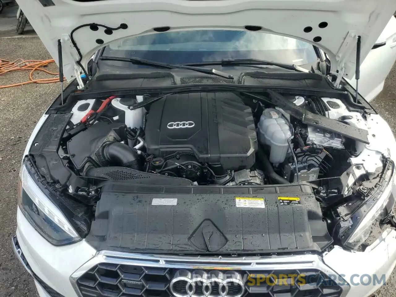 11 fotografías del automóvil dañado WAU4AGF59PN008750 AUDI A5 2023