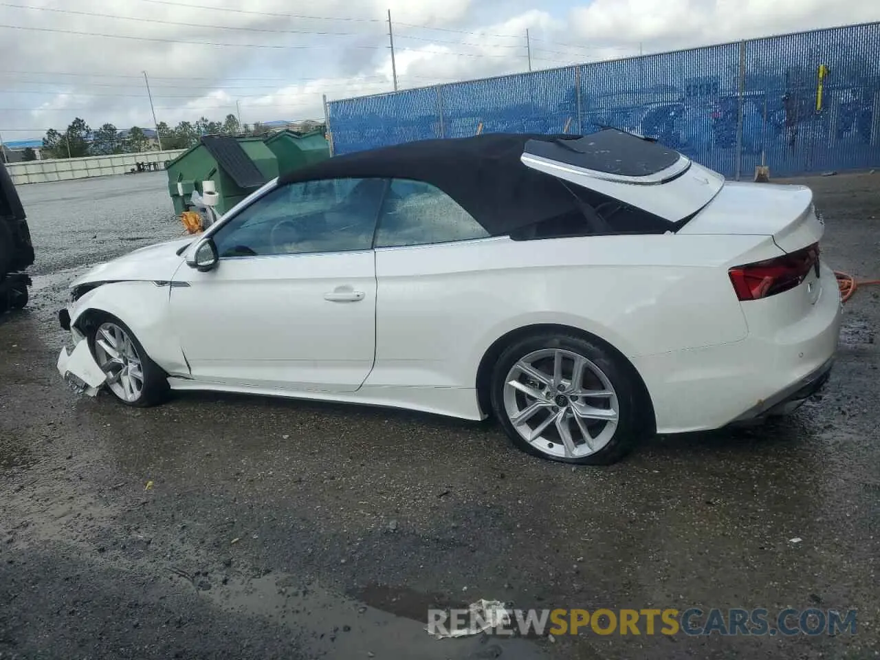 2 fotografías del automóvil dañado WAU4AGF59PN008750 AUDI A5 2023
