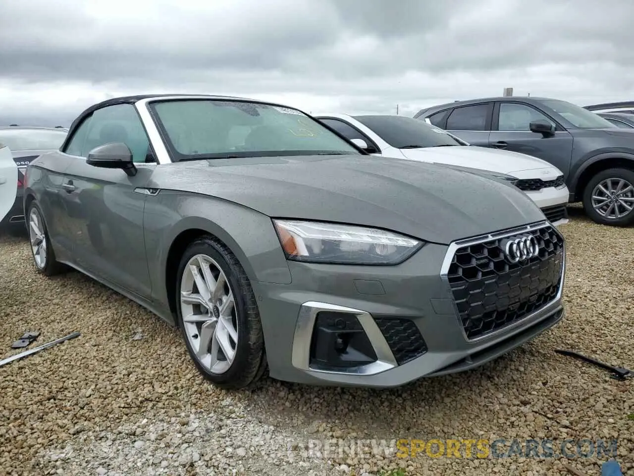 4 fotografías del automóvil dañado WAU5AGF57PN003616 AUDI A5 2023