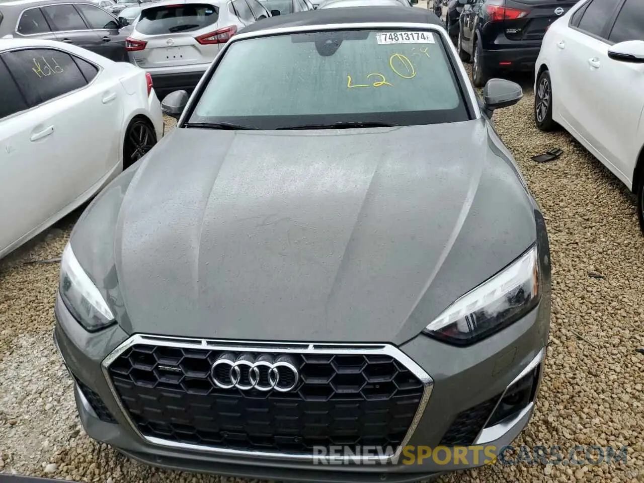 5 fotografías del automóvil dañado WAU5AGF57PN003616 AUDI A5 2023