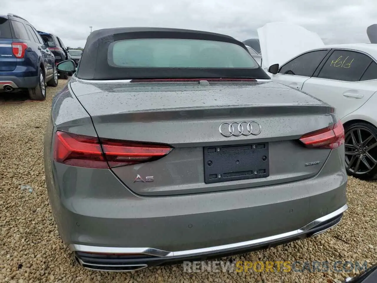 6 fotografías del automóvil dañado WAU5AGF57PN003616 AUDI A5 2023