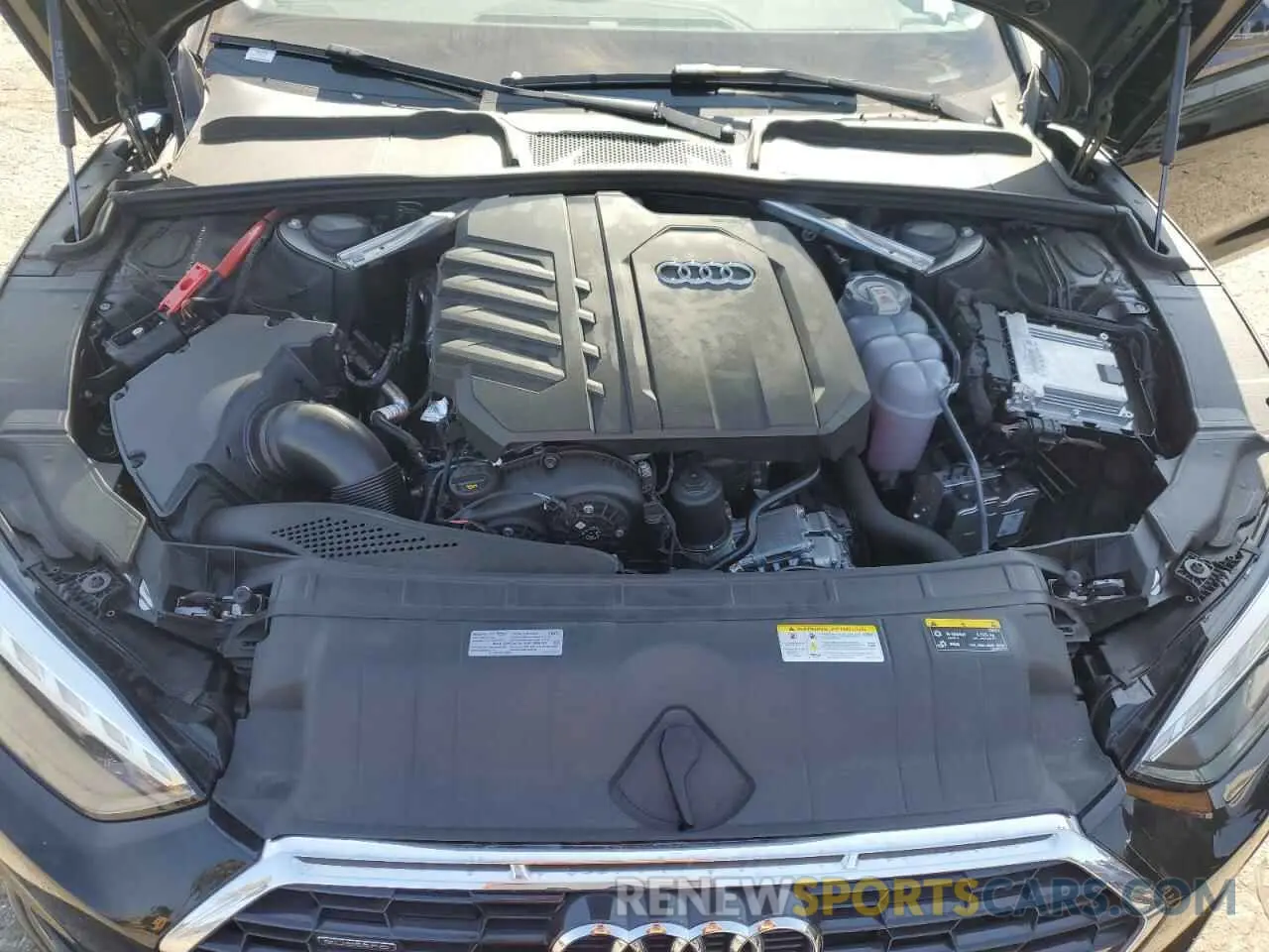 11 fotografías del automóvil dañado WAUABCF51PA017295 AUDI A5 2023