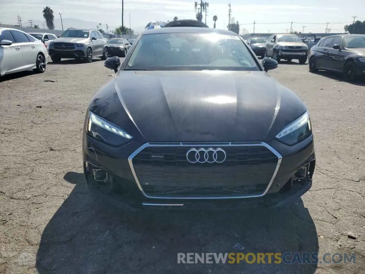5 fotografías del automóvil dañado WAUABCF51PA017295 AUDI A5 2023