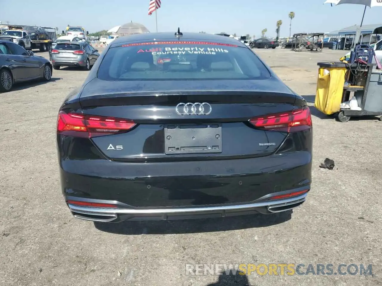 6 fotografías del automóvil dañado WAUABCF51PA017295 AUDI A5 2023