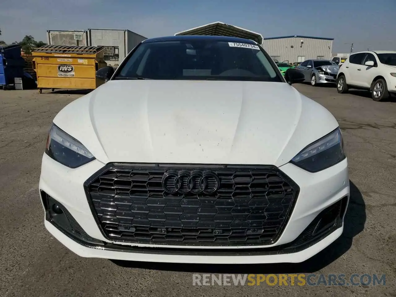 5 fotografías del automóvil dañado WAUABCF57PA022193 AUDI A5 2023