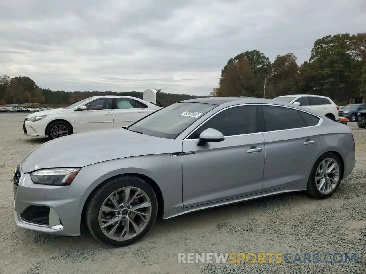 1 fotografías del automóvil dañado WAUCBCF55PA048526 AUDI A5 2023