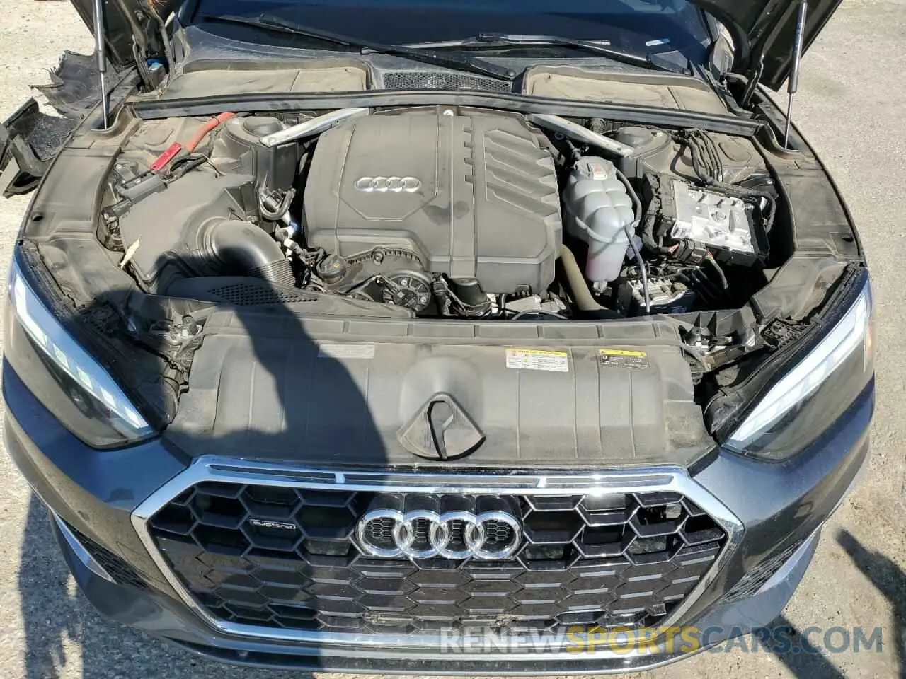 11 fotografías del automóvil dañado WAUDACF52PA046661 AUDI A5 2023