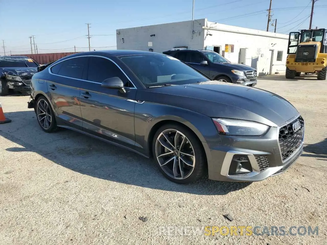 4 fotografías del automóvil dañado WAUDACF52PA046661 AUDI A5 2023