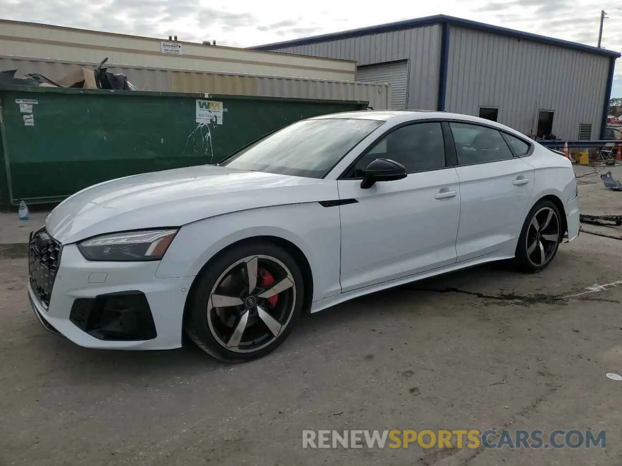1 fotografías del automóvil dañado WAUEACF56PA034405 AUDI A5 2023