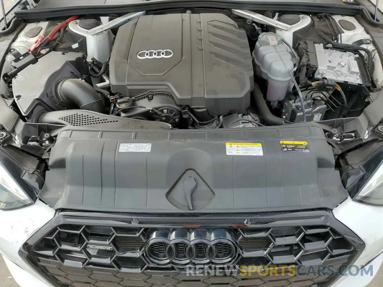 11 fotografías del automóvil dañado WAUEACF56PA034405 AUDI A5 2023