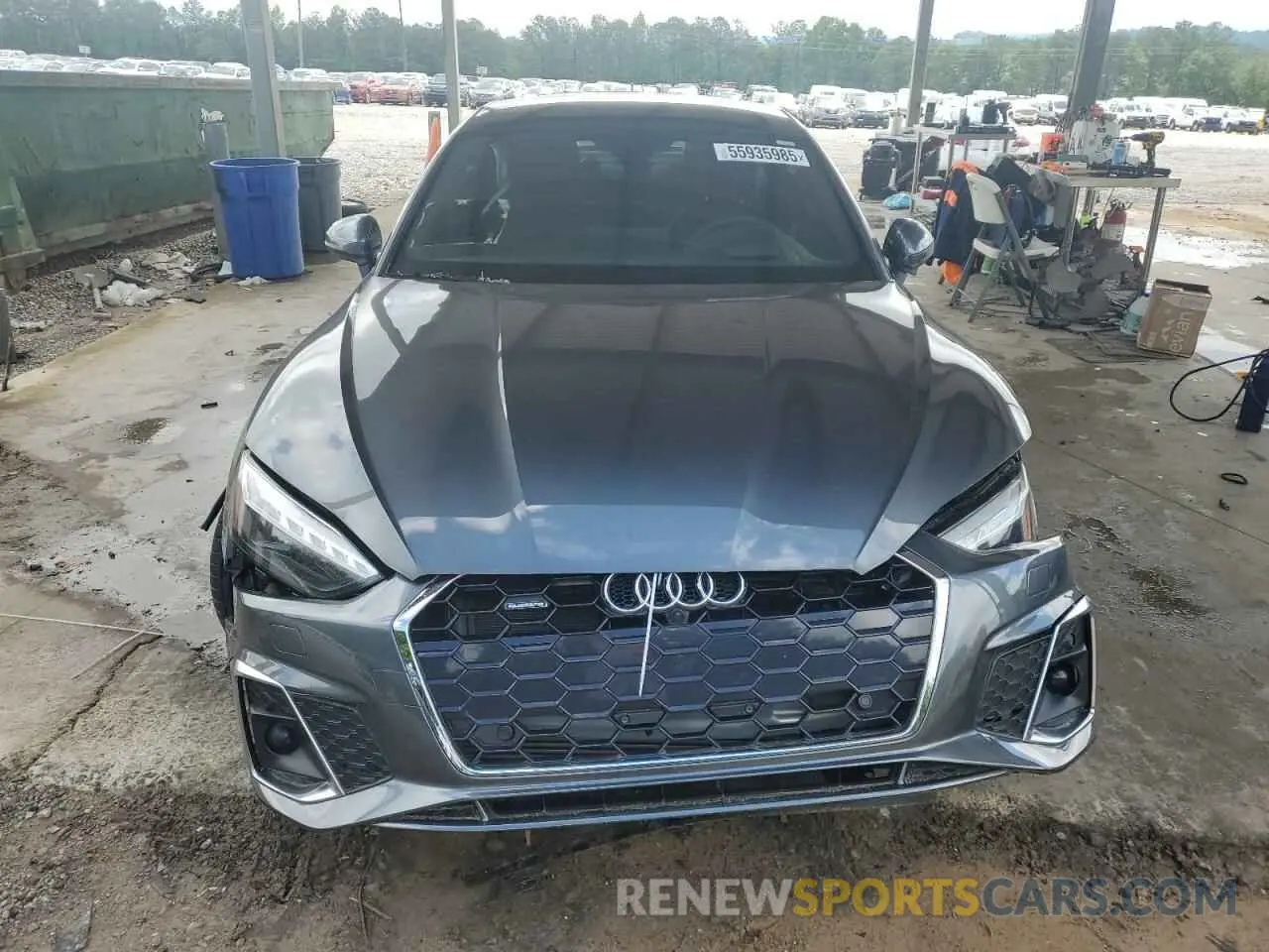 5 fotografías del automóvil dañado WAUEACF57PA047874 AUDI A5 2023