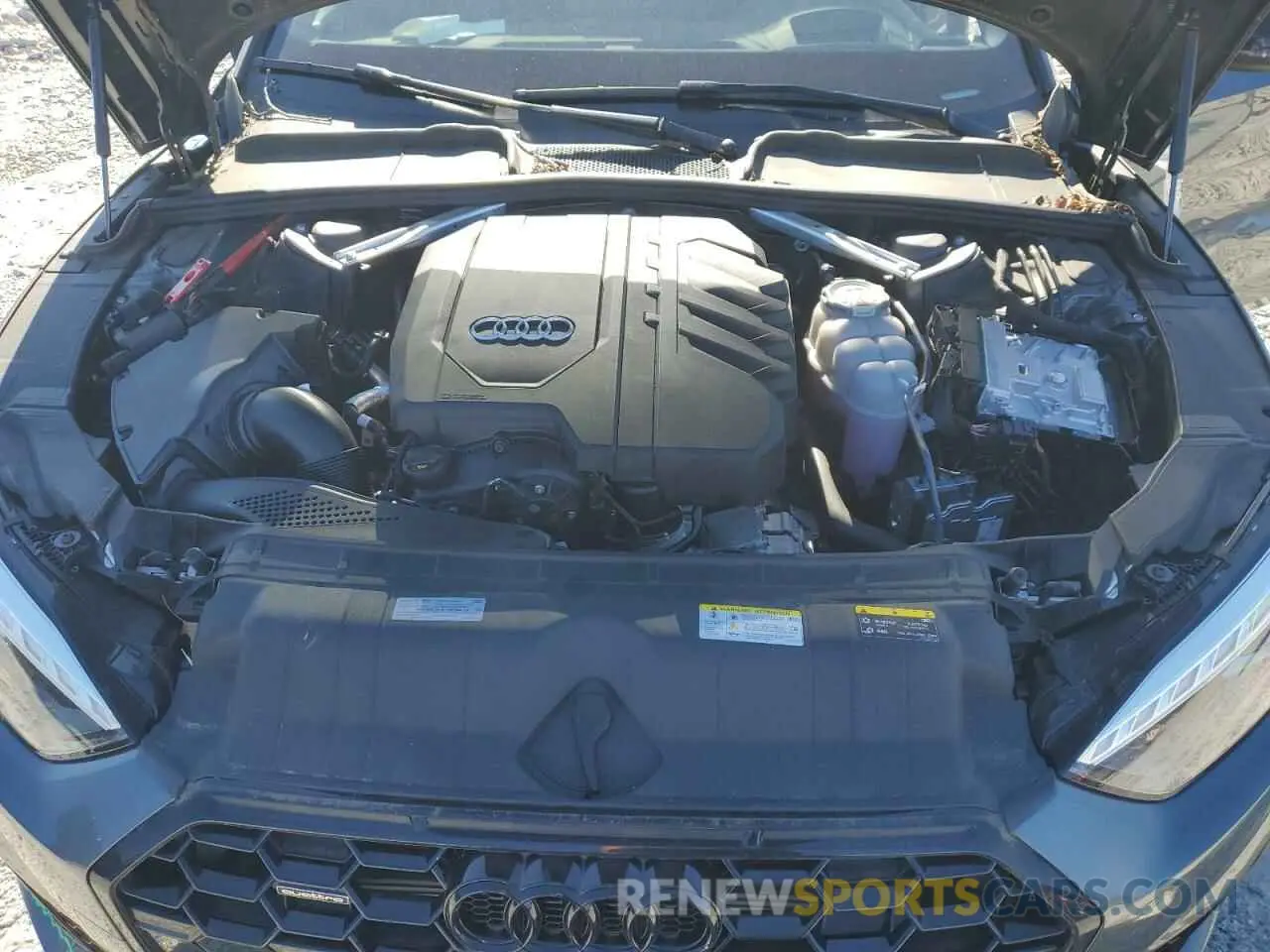11 fotografías del automóvil dañado WAUEACF58PA052260 AUDI A5 2023