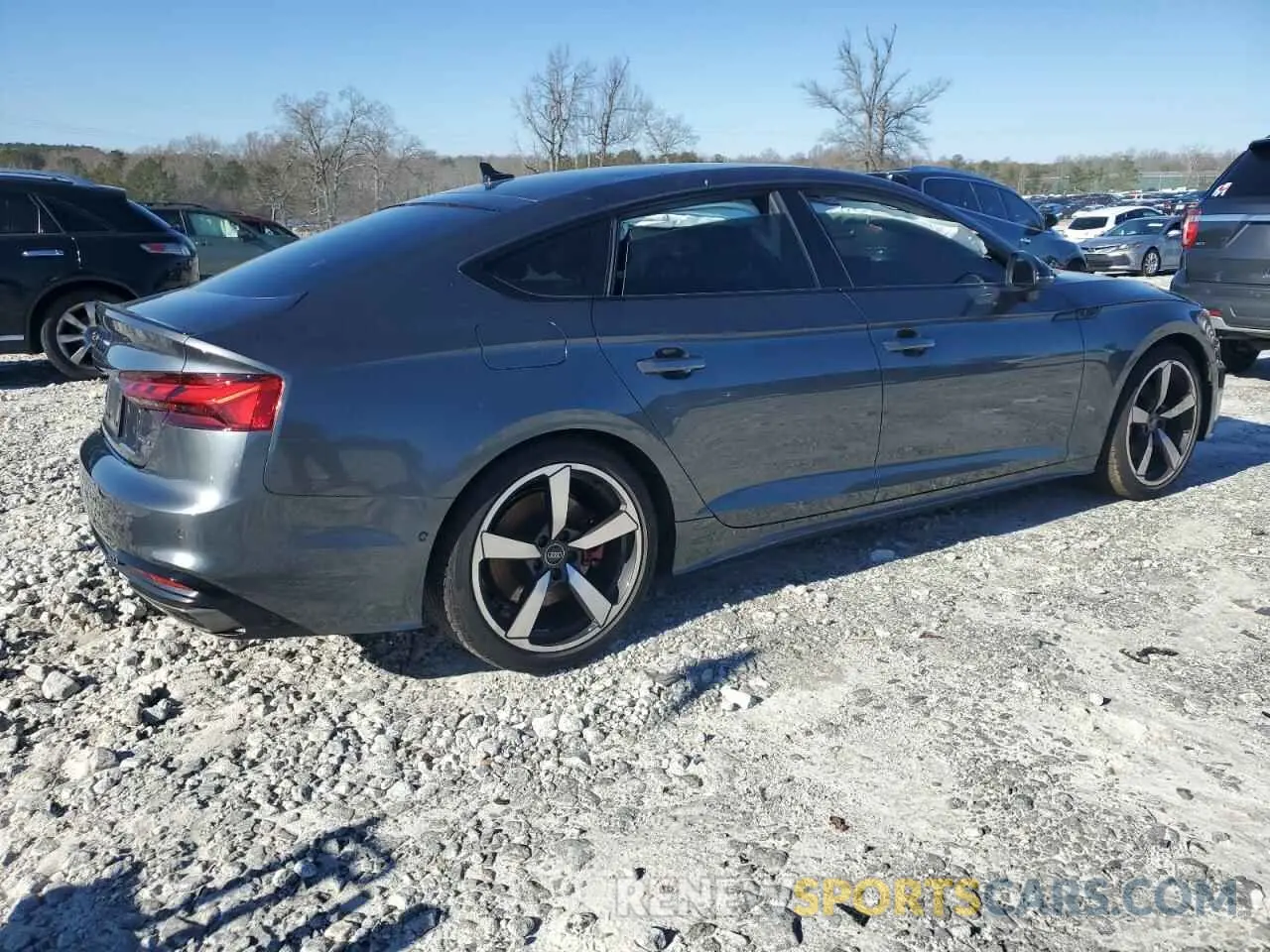3 fotografías del automóvil dañado WAUEACF58PA052260 AUDI A5 2023