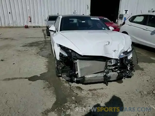 13 fotografías del automóvil dañado WAUEACF5XPA031247 AUDI A5 2023