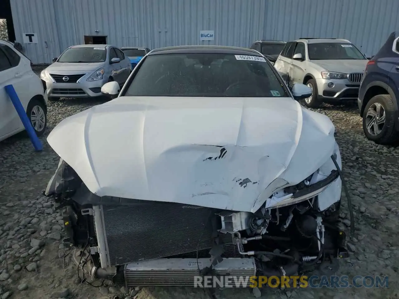 5 fotografías del automóvil dañado WAUEACF5XPA031247 AUDI A5 2023