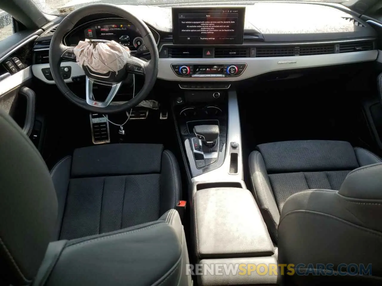 8 fotografías del automóvil dañado WAUEACF5XPA031247 AUDI A5 2023