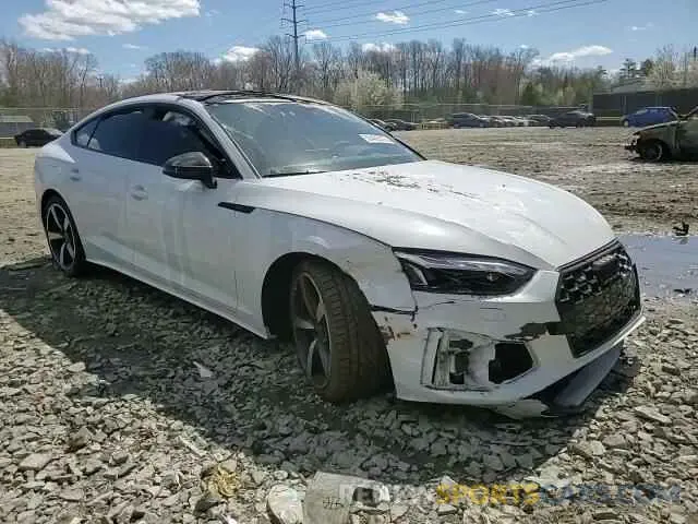 11 fotografías del automóvil dañado WAUEADF51PA043423 AUDI A5 2023
