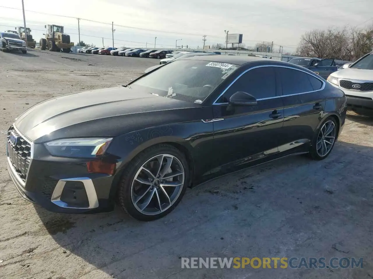 1 fotografías del automóvil dañado WAUFACF50PA032086 AUDI A5 2023