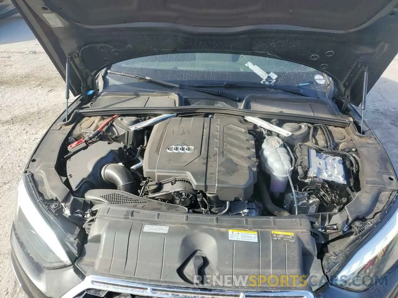 11 fotografías del automóvil dañado WAUFACF50PA032086 AUDI A5 2023