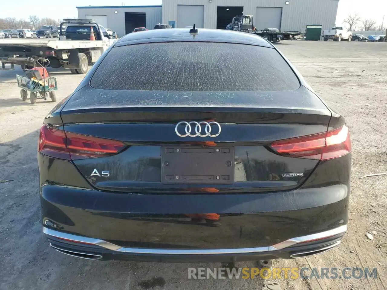 6 fotografías del automóvil dañado WAUFACF50PA032086 AUDI A5 2023