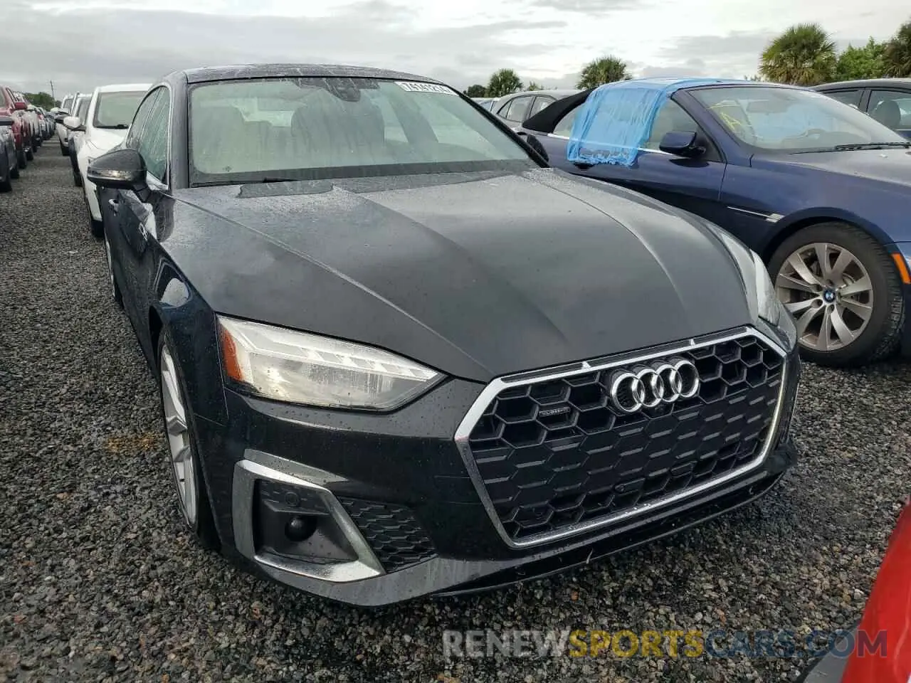 5 fotografías del automóvil dañado WAUFACF50PA042147 AUDI A5 2023