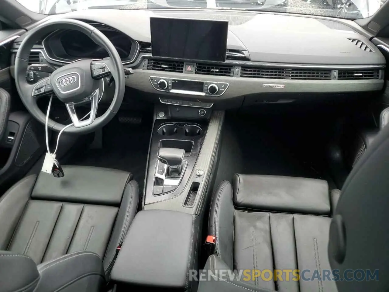 8 fotografías del automóvil dañado WAUFACF50PA042147 AUDI A5 2023