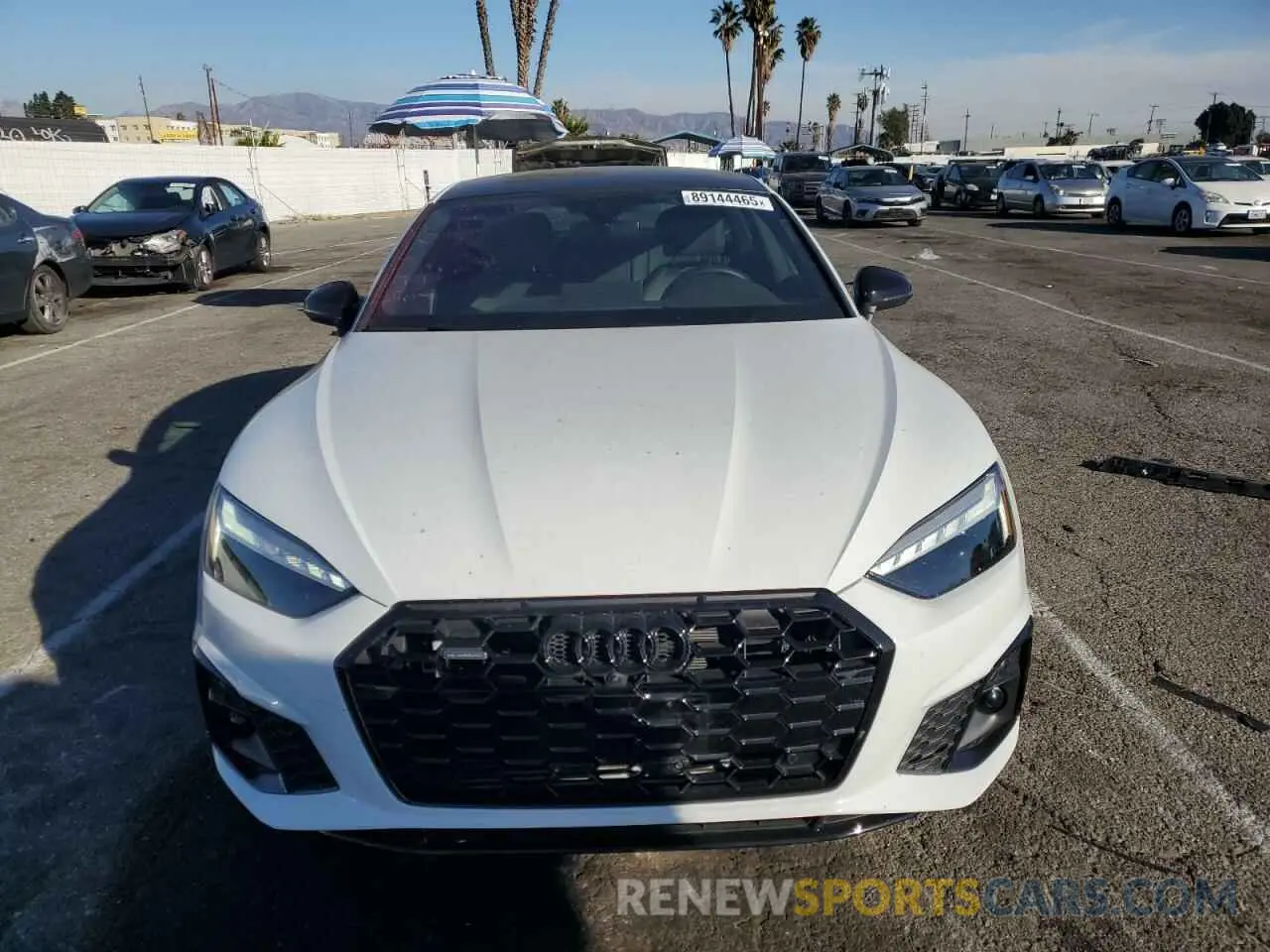 5 fotografías del automóvil dañado WAUFACF51PA061080 AUDI A5 2023